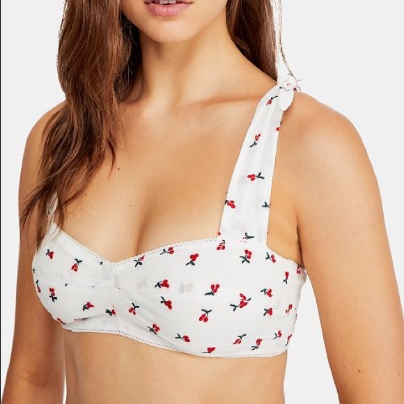 NEW🌸Free People Britt Embroidered Bralette - Picture 3 of 5